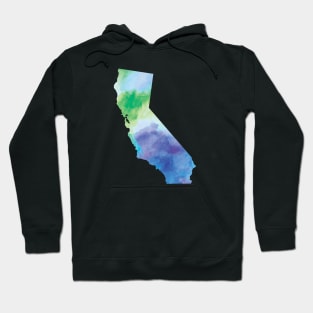 California Watercolor Hoodie